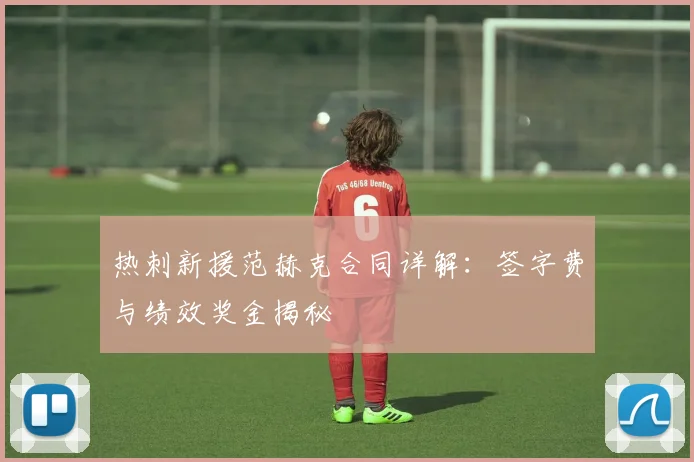 热刺新援范赫克合同详解：签字费与绩效奖金揭秘